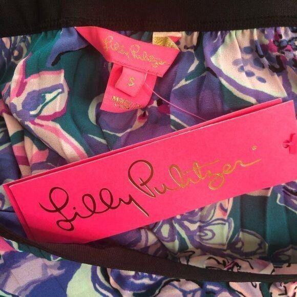 Lilly Pulitzer GIAVANA SKIRT IN TANZANIAN TEAL Small - Picture 4 of 8